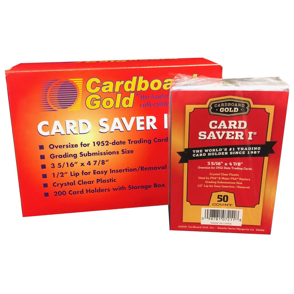 【PTCG大拍賣】Card Saver 1 PSA BGS 鑑定 高分必備 半剛性 卡夾 寶可夢 球員卡 魔法風雲會