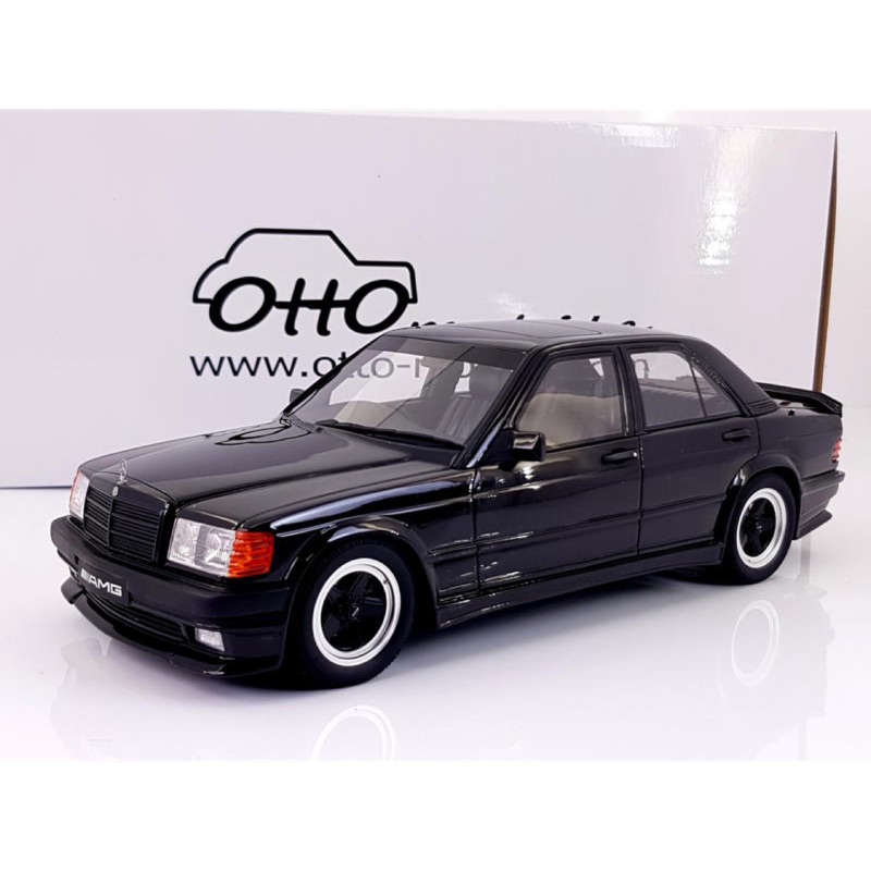 1:18 Otto Mercedes-Benz 190E 2.3 AMG黑(W201) 限量2000台『現貨』