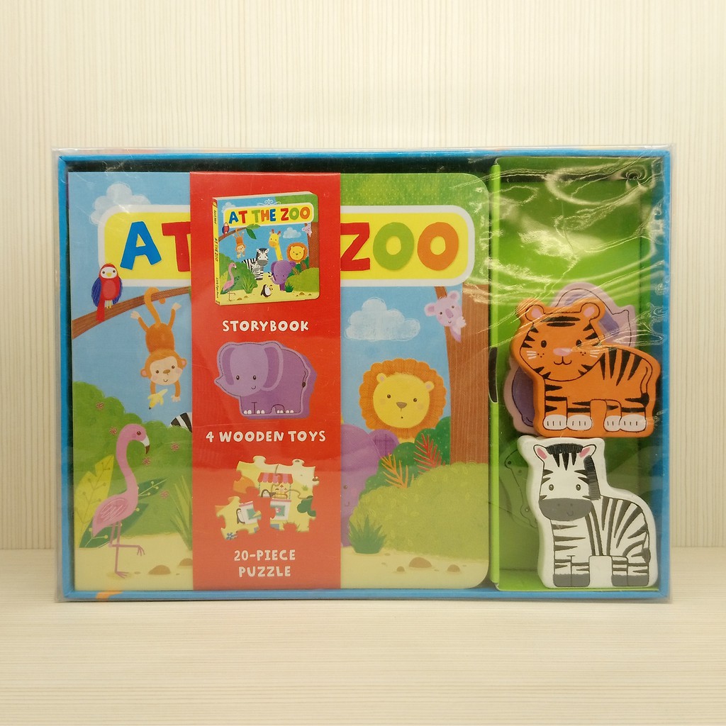 Zoo Friends Wooden Toy Set