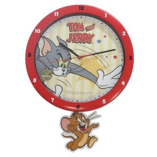 迪士尼 DISNEY 湯姆貓與傑利鼠 搖擺掛鐘 時鐘