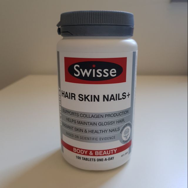 [現貨]🇦🇺澳洲Swisse膠原蛋白片100粒(Hair Skin Nails+)