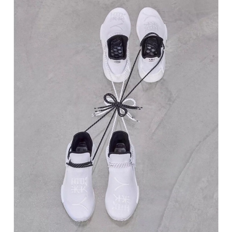 ［正品保證］Adidas Pharrell x NMD HU Extra Eye 菲董 White 白 人類 US9.5