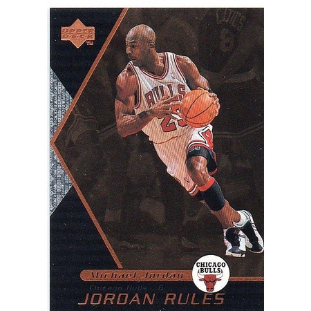 NBA 球員卡 Michael Jordan 1998-99 Ovation Jordan Rules J5
