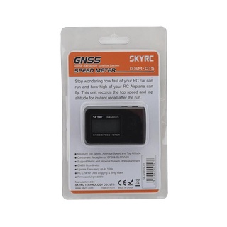 尼克模型 SkyRC GPS 衛星定位測速器 (測試最高時速與高度) GSM-015 SK-500024-01