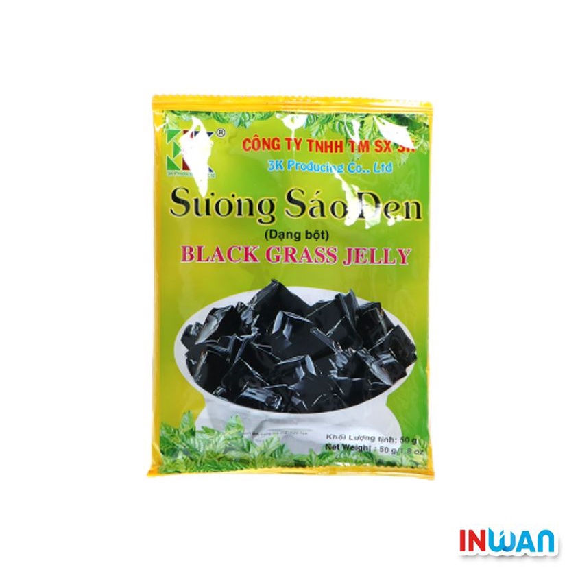 【 印灣 INWAN 】越南 BLACK GRASS JELLY CINCAO BUBUK INSTAN 仙草粉 果凍粉