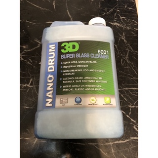 體驗分裝 美國3D SUPER GLASS CLEANER 玻璃清潔劑 玻璃水