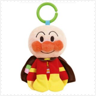 日本進口 BANDIA 麵包超人 ANPANMAN 嬰兒車 絨毛玩具 娃娃 吊飾 嬰幼兒玩具