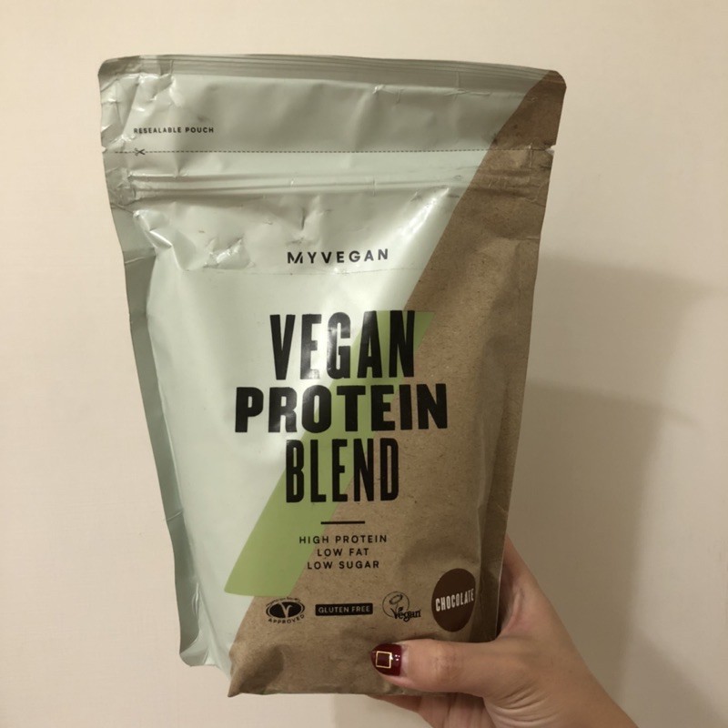 Myprotein 純素 vegan 蛋白 500g 巧克力口味 protein 蛋白粉 純素 重訓 運動 素食 蔬食