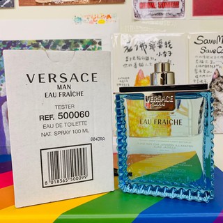 NANA實拍二店~ Versace Eau Fraiche 雲淡風輕男香 100ml TESTER