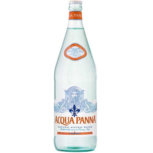 義大利 Acqua Panna 普娜天然礦泉水(1000mlx12瓶)玻璃瓶(需開瓶器開瓶)