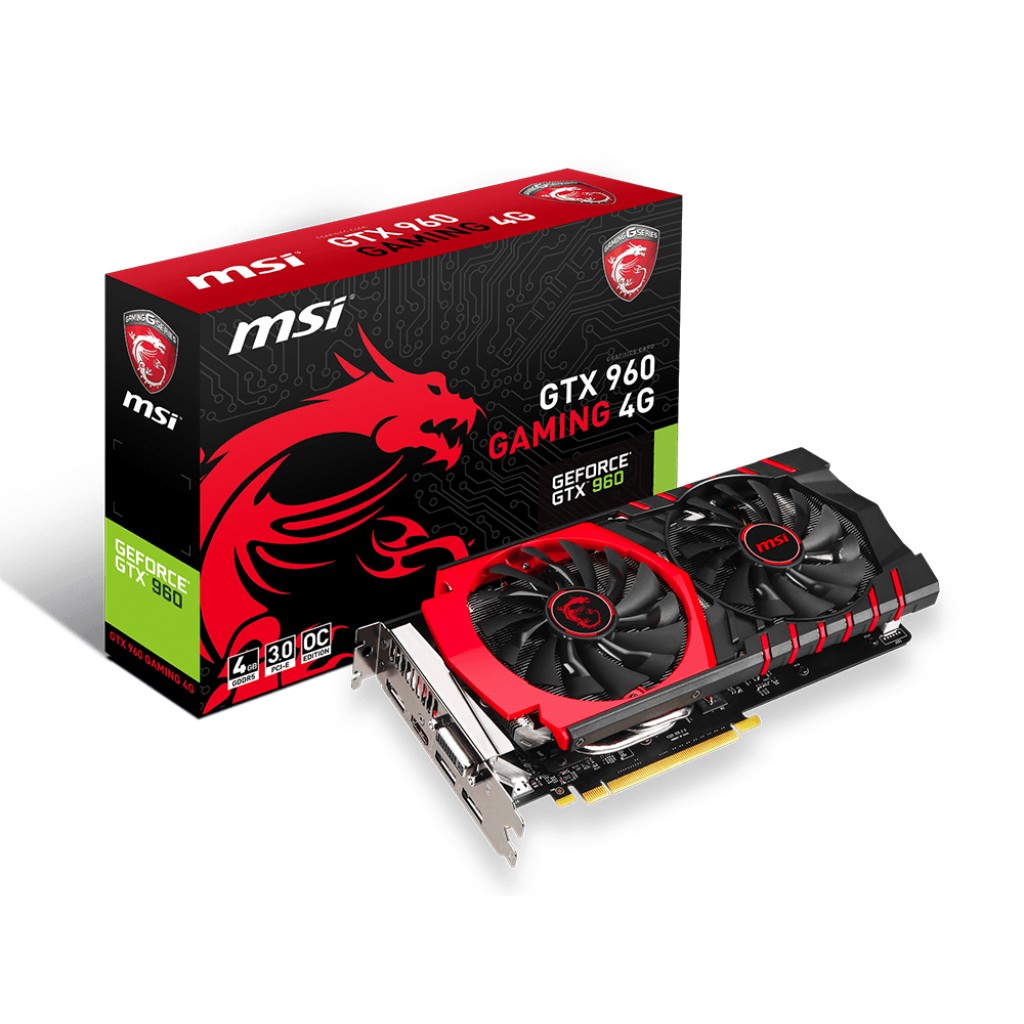 GEFORCE GTX 960 GAMING 4G MSI