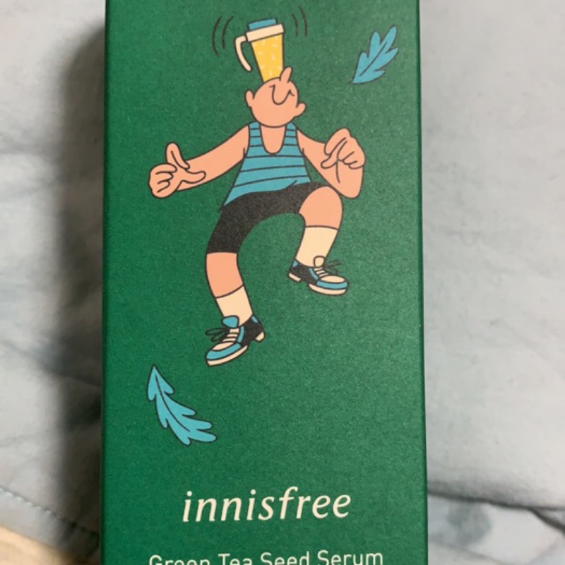 Innisfree綠茶籽保濕精華2019手帕版160ml