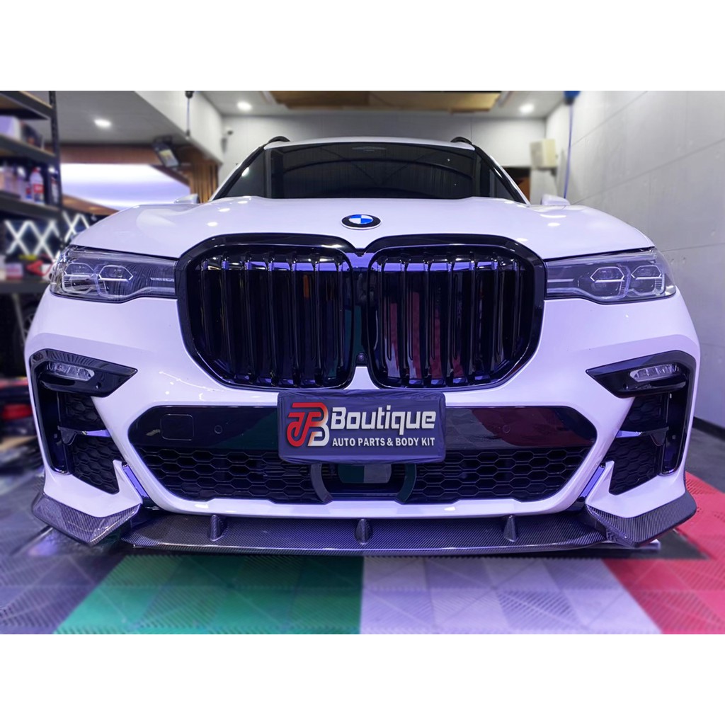 █ TB.B █ BMW G07 X7 Xdrive M版 碳纖維三件組 前下巴 後下巴 側群 CARBON 卡夢 寶馬