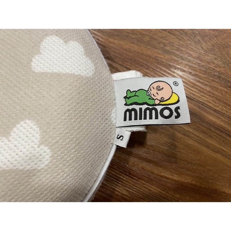 mimos 自然頭型嬰兒枕頭S (雲朵灰)【8成新】