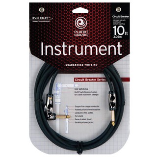 大鼻子樂器 Planet Waves 原廠公司貨 導線快拆開關頭 10呎 L頭 導線 pw-agra-10