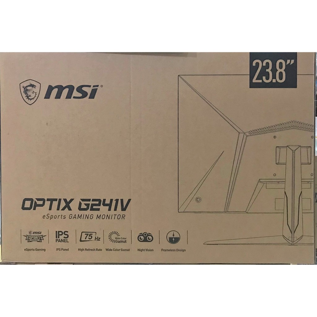 點子電腦☆北投◎ MSI 微星 Optix G241V 24型 IPS 無邊框 電競螢幕 LCMSG241V 5300元