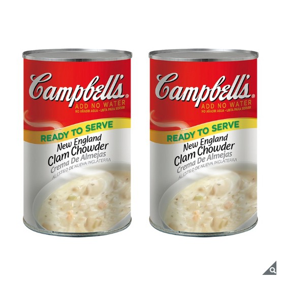 💗#30804💗好市多線上代購Campbell's 金寶 新英倫 蛤蜊 濃湯 1.41公斤 X 2入/組