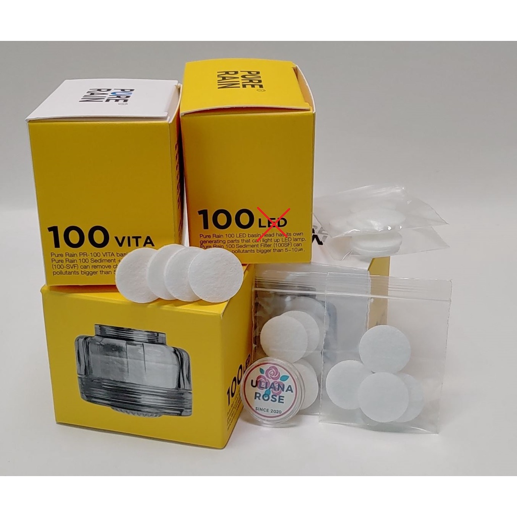 韓國 Aroma Sense Pure Rain 浴室用除氯濾水 PR-100VITA 棉片專用