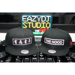 有為青年 THE HOOD 黑色立體電繡棒球帽 街頭風 潮流 Cap 帽子 帽 非老帽 New Era 鴨舌帽