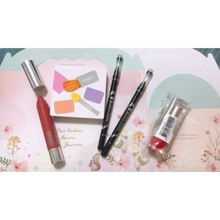 (現貨拋售)全新倩碧-Clinique口紅+ Clinique眼影盤 + 防水眼線膠筆