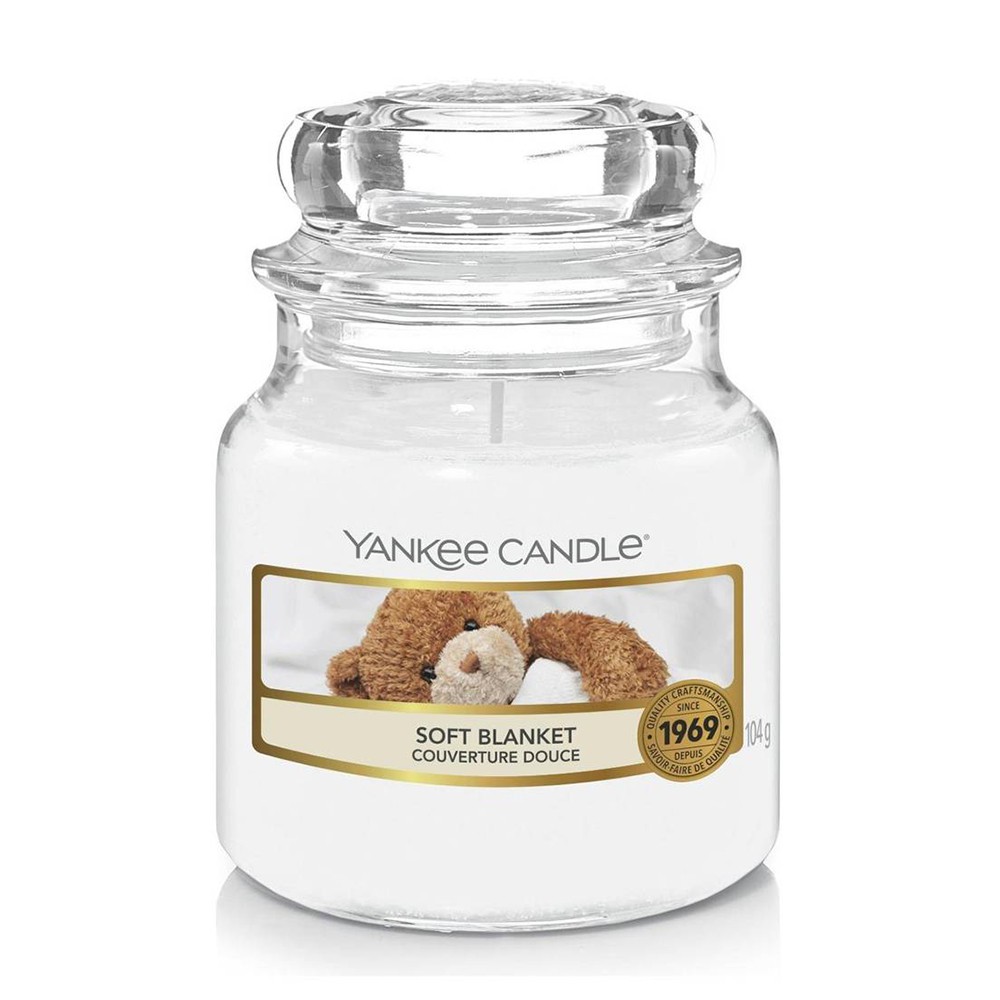 美國 YANKEE CANDLE 香氛蠟燭 熊寶貝 Soft Blanket 104g 現貨 廠商直送