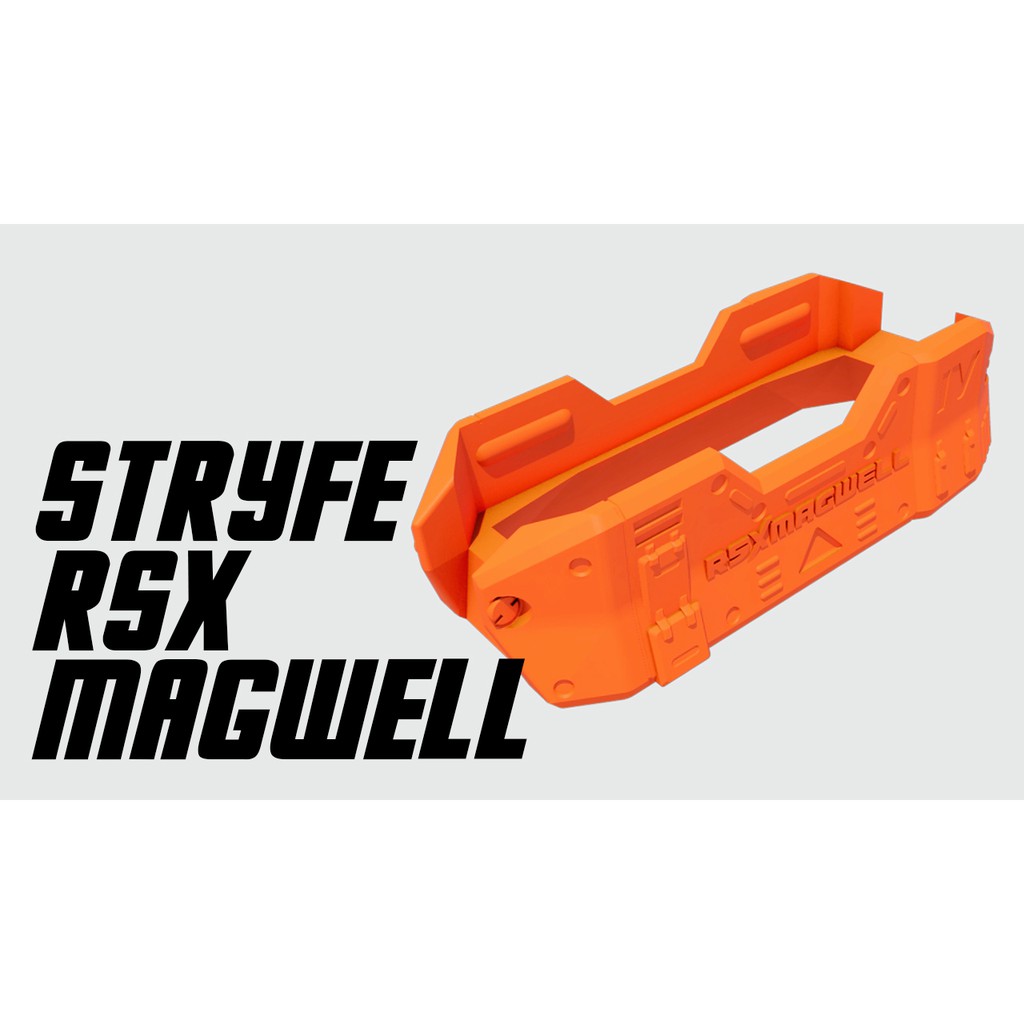 🈣 NERF RSX MAGWELL stryfe 殲滅者 彈匣滑槽 A款 (遊戲 玩具 子彈 配件 改裝 販