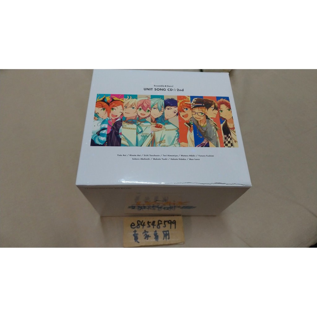 【中古現貨】合奏明星 合奏之星 偶像夢幻祭 角色歌 第2彈 2nd Vol.1～10 附Animate特典 收藏盒BOX