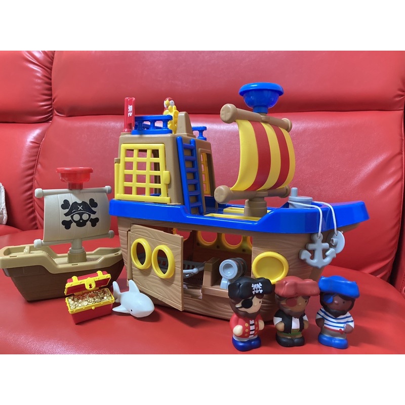 PLAYGO聲光海盜船_costco海盜船玩具