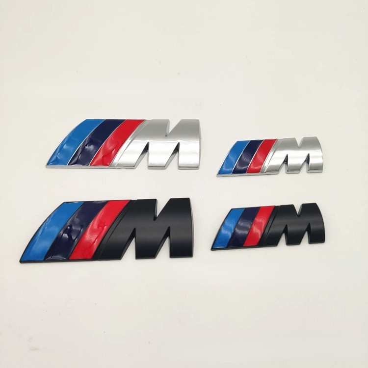 BMW 適用於寶馬m車貼標誌5系m3 M5 X1M X3M X6金屬後貼字標