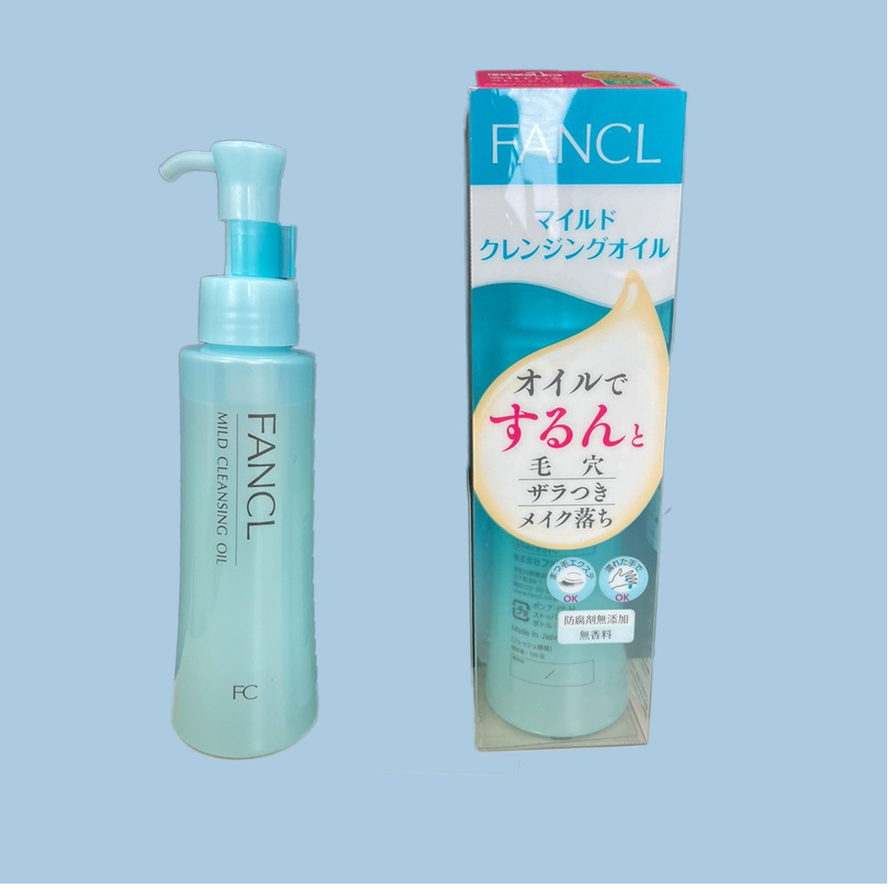 日本Fancl 芳珂 無添加納米卸妝油 卸妝液深層清潔保濕溫和低敏120ml 溫和不刺激 芳珂卸妝油