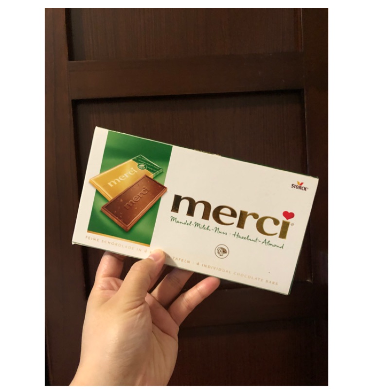 德國帶回🇩🇪Merci 巧克力 杏仁 白巧克力🍫