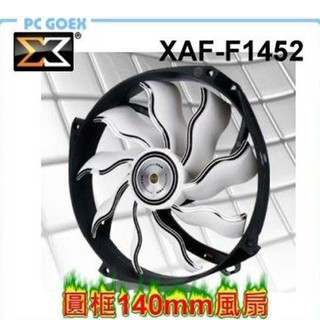 Xigmatek 富鈞 XAF-F1452(PWM) 白 12 14cm通用風扇 Pcgoex 軒揚