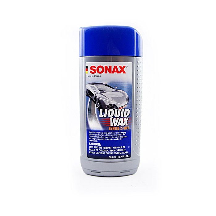 德國 Sonax NanoTechnology Liquid Wax 500ml (Sonax 奈米科技棕櫚乳蠟) 好蠟