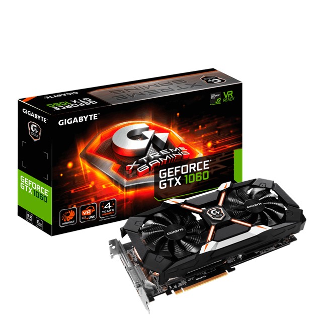 技嘉 GTX1060 XTREME GAMING 6G (XG) 顯示卡