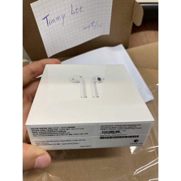 全新未拆封 Airpods 2