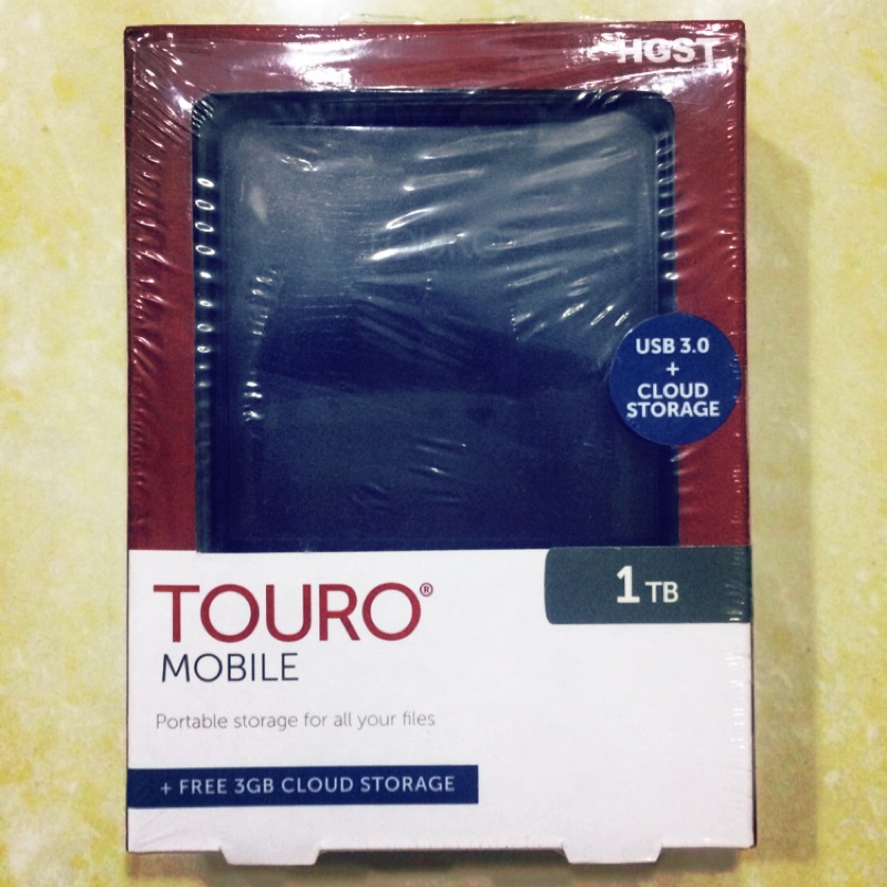 HGST TOURO mobile USB3.0 1TB行動硬碟