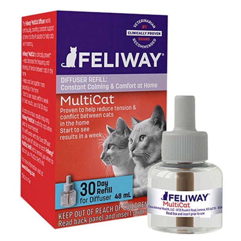 現貨 Feliway 費洛貓 多貓版 原廠插座 貓咪費洛蒙 插電組