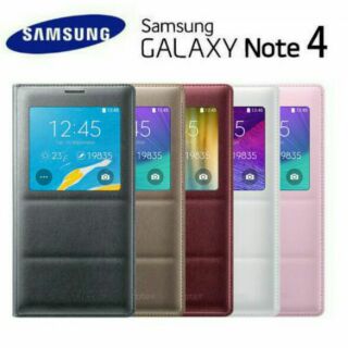 現貨samsung Note4原廠側掀皮套(降！大出清