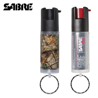 【嚮山戶外】SABRE 沙豹 台灣公司貨 輕量鑰匙圈型 防身噴霧器 32g