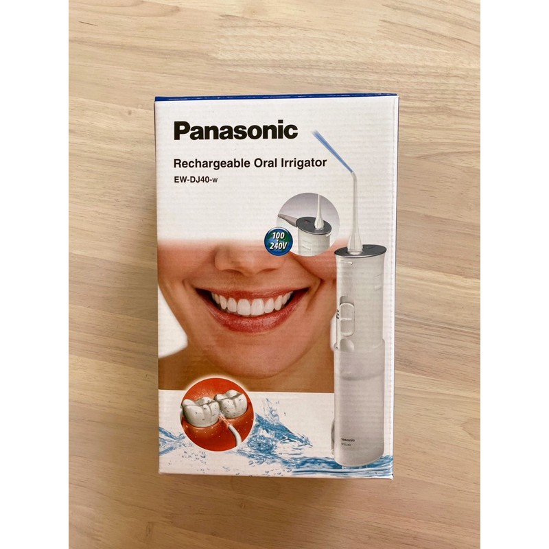 [2手］Panasonic 國際牌 噴射水流充電式沖牙機 EW-DJ40-W