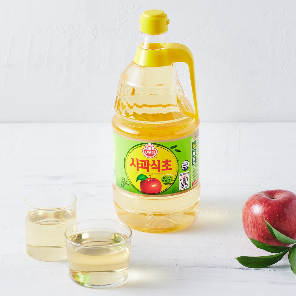 韓國 OTTOGI 不倒翁 蘋果醋 (料理用) 1.8L 料理醋 效期2025.02.09《釜山小姐》