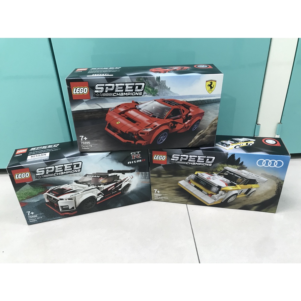 LEGO SPEED CHAMPIONS 76895/76896/76897 (全新未拆 不拆售)