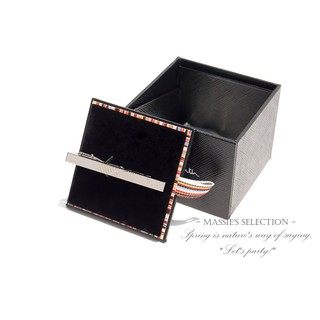 Paul Smith 銀色 紋路領帶夾 領帶夾 格紋 條紋 Tie Pin Tie clips LX