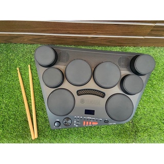 【傑夫樂器行】YAMAHA DD-75 DD75 攜帶式電子鼓組 電子鼓打擊板 桌上型電子鼓 (含踏板*2 鼓棒*1)