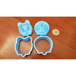 日本 貝印 KAI BANDAI 小叮噹 切模 水果 起司 飯糰 便當 火腿 蔬果 模具 模型 餅乾 壓模 吐司 烘焙