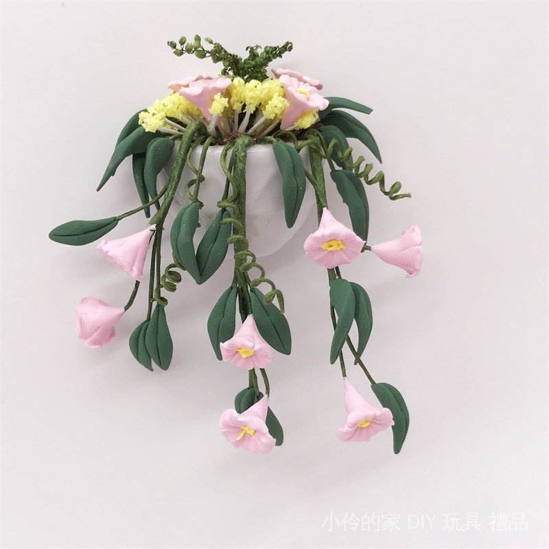 優選 1 12迷你娃娃屋dollhouse裝飾壁掛花小屋場景拍攝道具微縮花園568 蝦皮購物