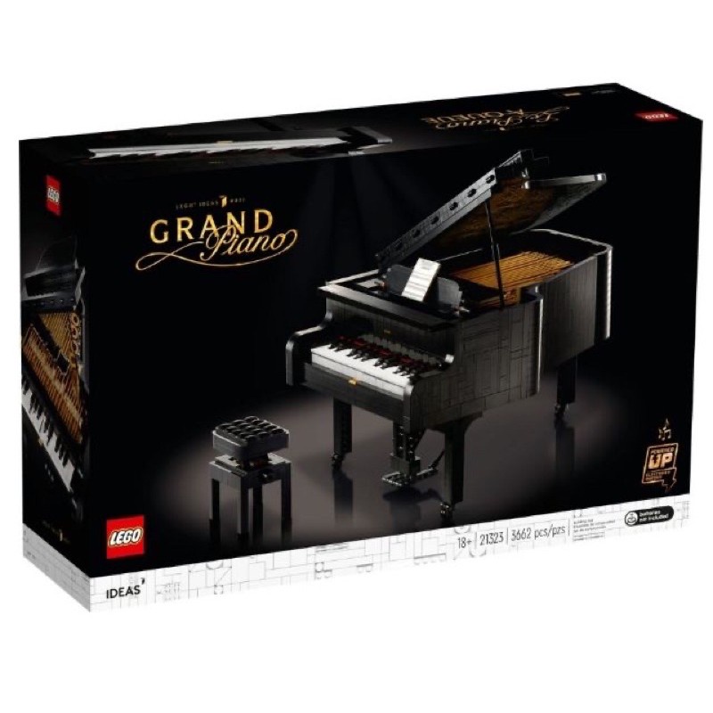 《正版現貨 與君同樂 樂高 專賣》LEGO 樂高 21323  IDEAS系列 演奏 鋼琴 Grand Piano 全新