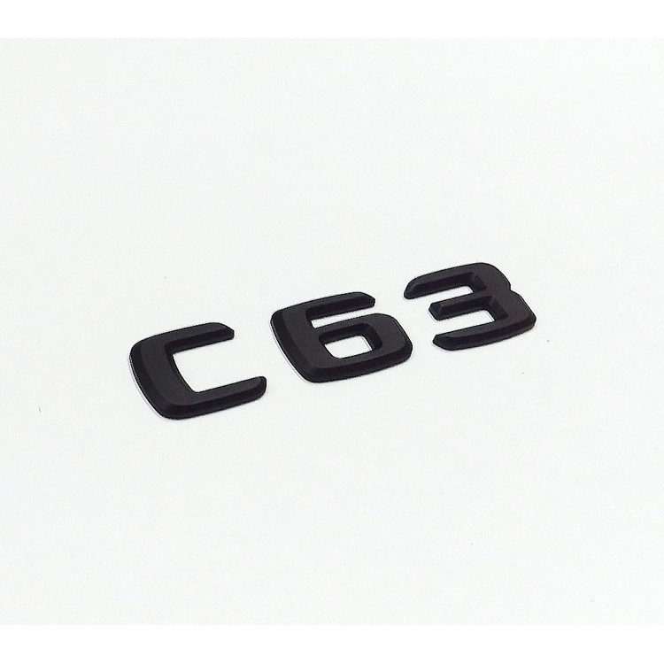 【JR 佳睿精品】16-UP Benz C63 C-Class 原廠型 消光黑 字貼 字體 標誌 平面23mm W205