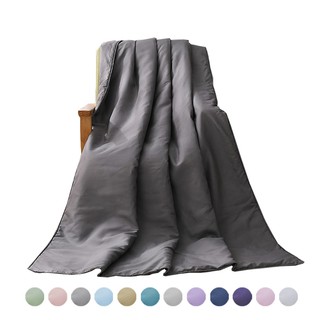 岱思夢 臺灣製 柔絲棉 素色涼被 150x195/120x150cm 日式無印 純色 夏被 多色任選 現貨 廠商直送