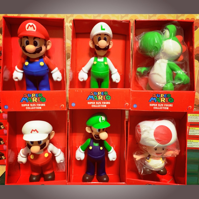 23cm 公仔 Super Mario 超級馬里奧 馬里奧 公仔 瑪麗歐 奧德賽 switch遊戲 耀西龍 路易 蘑菇